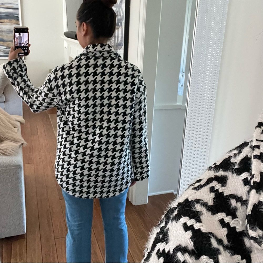 Houndstooth Shacket - image 2
